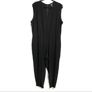 Eileen Fisher V neck jumpsuit XL